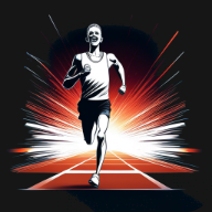 Left Running Icon
